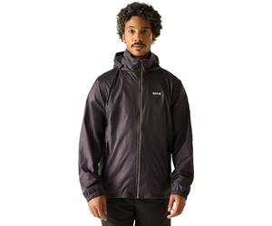 Regatta RMW283 7NV95 Chubasquero Lyle IV Impermeable Y Transpirable con Forro de Malla Oculta con Capucha Y Cubierta Activa Jackets Waterproof Shell, Hombre, Iron, XXXL