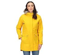 Regatta Sabinka - Chaqueta parka con ribete de piel para mujer, puesta del sol, 36