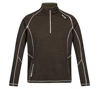 Regatta - Sudadera de Forro Polar con Media Cremallera para Hombre Yonder II, elástica, Ligera y cálida para Invierno
