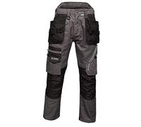 Regatta Tactical Threads Execute Hardwearing Multi Pocket Workwear Trousers Trousers, Hombre, Iron, 34"