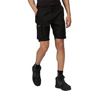 Regatta Tactical Threads Heroic Worker Hardwearing Workwear Cargo Shorts Shorts, Hombre, Black, 32"