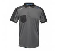 Regatta Tactical Threads Offensive Wicking Workwear Polo Shirt T-Shirts/Polos/Vests, Hombre, Seal Grey, S