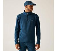 Regatta Thompson - Camiseta ligera de forro polar con media cremallera para hombre, antibolitas, capa intermedia