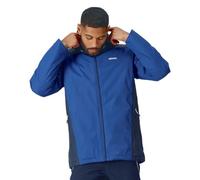 Regatta Thornridge II-Chaqueta Impermeable y Transpirable para Hombre, Azul, 3XL