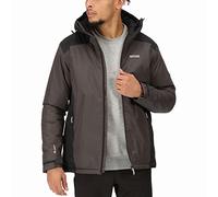 Regatta Thornridge II Impermeable Thermoguard Aislamiento Warm Fleece Paneles Capucha oculta