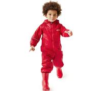 Regatta Traje de charco impermeable Splosh III para niños con aislamiento, transpirable y reflectante: perfecto para exteriores, lluvia y caminatas