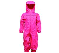 Regatta Traje de lluvia unisex para niños, color rosa Jem, talla 12-18 UK