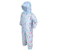 Regatta Traje todo en uno unisex para niños Puddle IV, unicornio (azul), 60-72 meses
