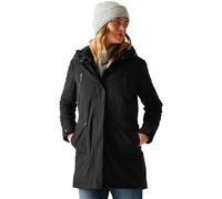 Regatta Valenta - Chaqueta aislante impermeable para mujer, Negro, 38