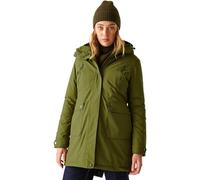 Regatta Valenta - Chaqueta aislante impermeable para mujer, Verde nefrita/negro, 40