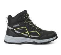 Regatta Vendeavour ISOTEX - Botas de senderismo impermeables para hombre, Black Lime Punch, 46 EU