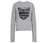 Regatta ' Wendell' Cotton Graphic Print Long Sleeve T-Shirt Polos/Camisetas, Infantil, Rock Grey, 7-8