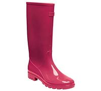 Regatta Wenlock' PVC Waterproof Eva Footbed Walking Wellington Boots, Botas de Lluvia Mujer, Cerise Oscuro, 40.5 EU