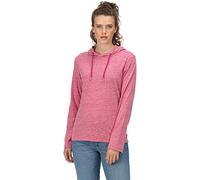 Regatta Wmns Montes Hoody Sweater, Rethink Pink/White, 12 Women's