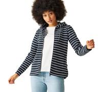 Regatta Women's Bayletta Full Zip Hoody, Chaqueta Polar Mujer Mujer, Navy/White,