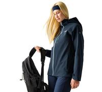 Regatta Womens Birchdale Outdoor Active Jackets Waterproof Shell Chubasquero, Azul, 38 para Mujer
