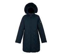 Regatta Womens Fritha III Longline Full Zip Padded Jacket Parka Acolchada, Azul Marino, 44 para Mujer