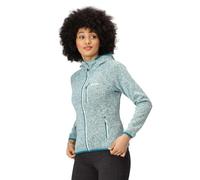 Regatta Women's Newhill Hooded Fleece Chaqueta Polar Mujer, Sea Haze, 38