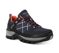Regatta Women's Samaris III Low Walking Shoes, Zapatos para Senderismo Mujer, Azul Marino y Lila Satsuma, 40 EU