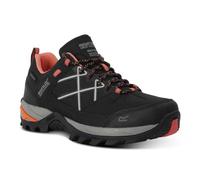 Regatta Women's Samaris III Low Walking Shoes, Zapatos para Senderismo Mujer, Satsuma Negro, 37 EU