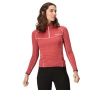 Regatta Yonder-Camiseta de Manga Larga de Secado rápido para Mujer, Mineral Rojo, 42