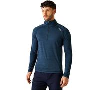 Regatta Yonder II - Camiseta de forro polar con media cremallera para hombre, elástica, cálida y ligera