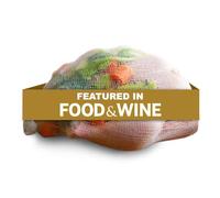 Regency Wraps RW145 Calcetines naturales para hacer caldo claro y sopas saborosas, 100% algodón, 24 pulgadas