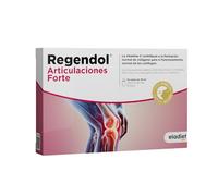 REGENDOL ARTICULACIONES FORTE con Glucosamina y Condroitina - Antiinflamatorio Natural para Huesos y Articulaciónes - Con Vitamina C, MSM, Acido Hialuronico, Curcuma y Harpagofito | 14 Viales ELADIET
