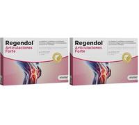 REGENDOL ARTICULACIONES FORTE con Glucosamina y Condroitina - Antiinflamatorio Natural para Huesos y Articulaciónes - Con Vitamina C, MSM, Acido Hialuronico, Curcuma y Harpagofito | 14 Viales ELADIET