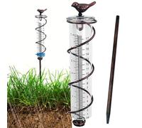 Regenmesser 17CM,regenmesser für Garten,pluviómetro Exterior,pluviómetro Profesional,pluviómetro con estaca,pluviometro 17CM,pluviómetro Exterior,pluviómetro Profesional,pluviómetro con estaca