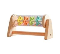 Regenstab Babyspielzeug - 22,17 Zoll Sensorisches Lernspielzeug aus Holz | Holz PP Montessorì-Spielzeug - Frühes Lernspiel für Babys Kleinkinder Zuhause Kindergarten Reise Camping