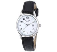 Regent 12110913 - Reloj analógico de Cuarzo para Mujer con Correa de Piel, Color Negro