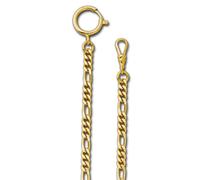 Regent 5mm Taschenuhren-Kette P-48 Figaro Dorado URP048