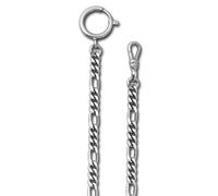 Regent 5mm Taschenuhren-Kette P-49 Figaro Plata URP049
