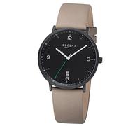 Regent Hombre Reloj Analógico Pulsera de Cuero Braun URF1532