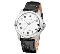 Regent Hombre Reloj Analógico Pulsera de Cuero Negro URF1570