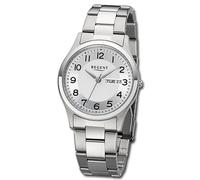 Regent Hombre Reloj Analógico Pulsera de Metal Plata URF1276