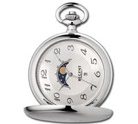 Regent Hombre Reloj de Bolsillo Análogo Carcasa Plata URP730