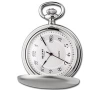 Regent Hombre Reloj de Bolsillo Análogo Carcasa Plata URP732