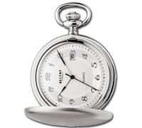 Regent Hombre Reloj de Bolsillo Análogo Carcasa Plata URP733