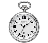 Regent Hombre Reloj de Bolsillo Análogo Carcasa Plata URP743