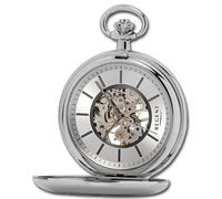Regent Hombre Reloj de Bolsillo Análogo Carcasa Plata URP769