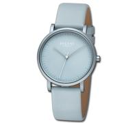 Regent Mujer Reloj Analógico Pulsera de Cuero Gris Azulado URBA809