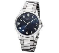 REGENT Reloj Analógico para Hombres de Cuarzo con Correa en Acero Inoxidable 11150619