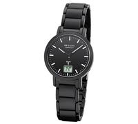 Regent Reloj De Mujer FR-266 Metal Reloj De Pulsera Reloj De Radio Negro URFR266