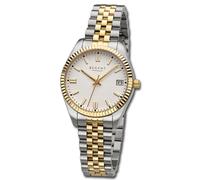 Regent Reloj de Mujer Pulsera Acero Inoxidable Análogo Metal Oro Plata URBA876