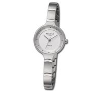 Regent Reloj De Pulsera Analógico De Damas Con Pulsera De Metal Plateada URF1338