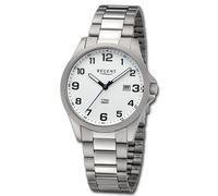 Regent Reloj De Pulsera Analógico De Titanio Plateado URBA777