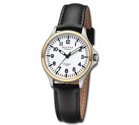 Regent Reloj De Pulsera Analógico Para Dama Con Correa De Cuero Negra UR2092566