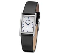 Regent Reloj De Pulsera Para Damas Analógico Con Correa De Cuero Negra URF1300